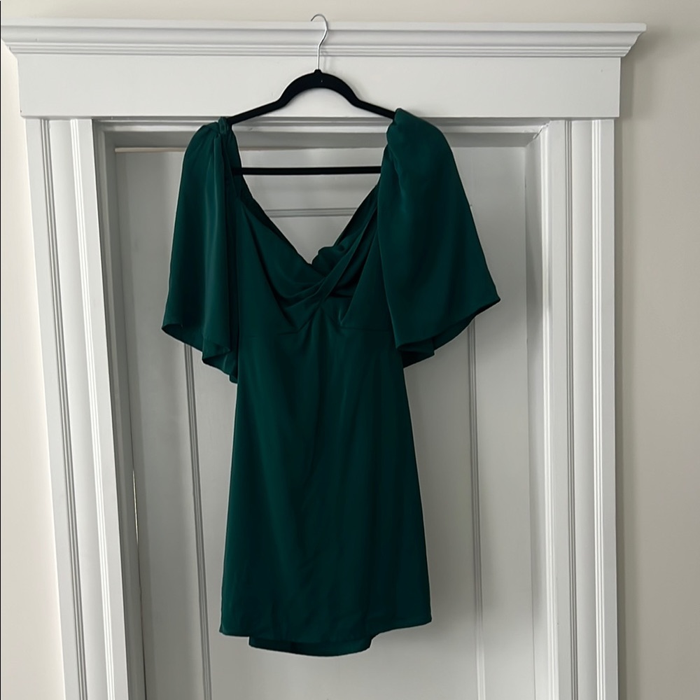 Elegant Green Women's Dress